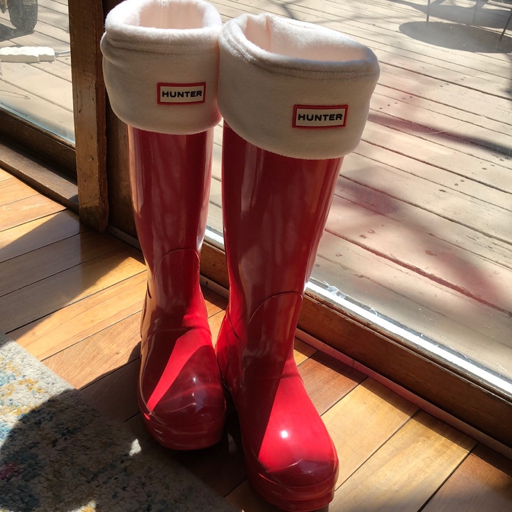 Hunter boots w liner